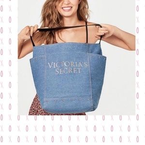 Victoria's secret Denim tote bag